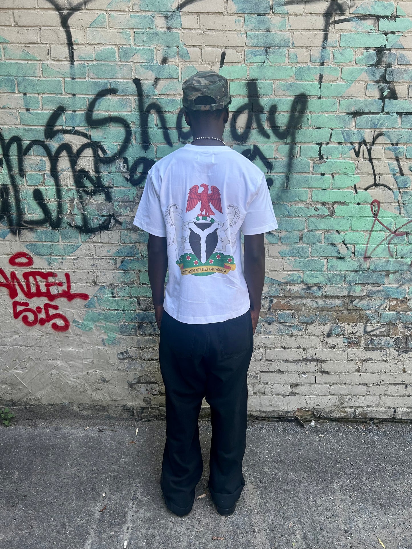 Camo charge tee-shirt