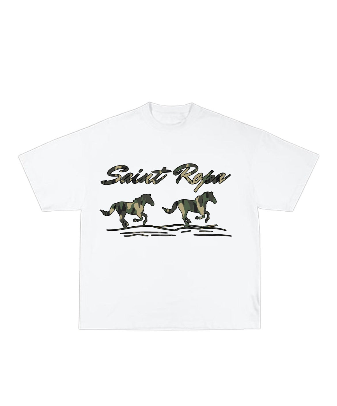Camo charge tee-shirt