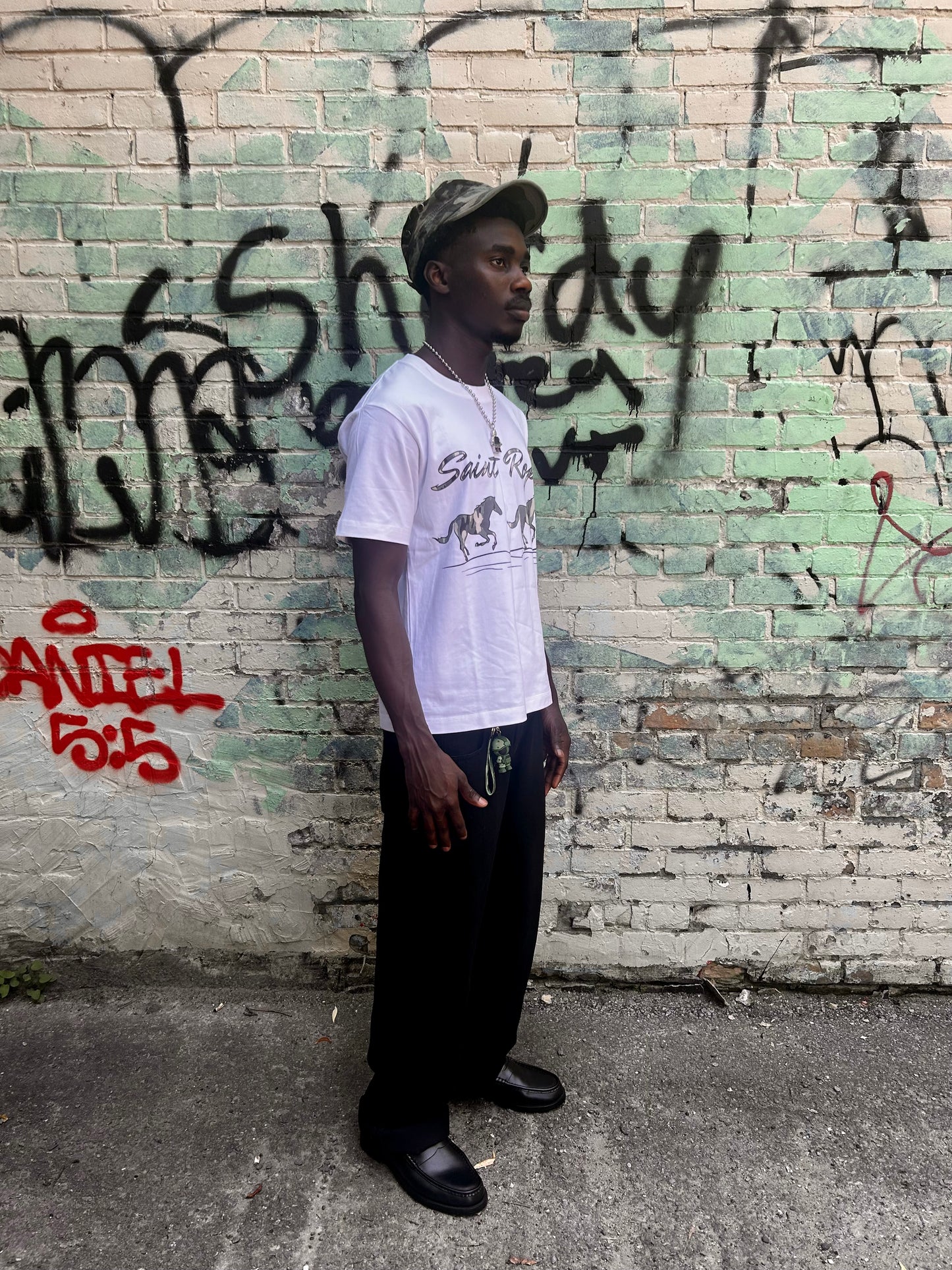 Camo charge tee-shirt