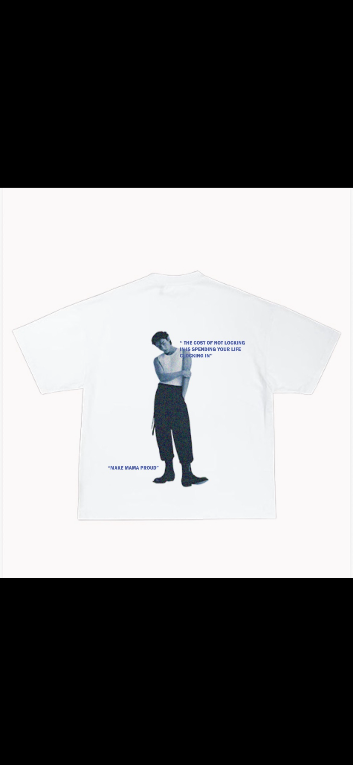 Blue Mirage tee shirt