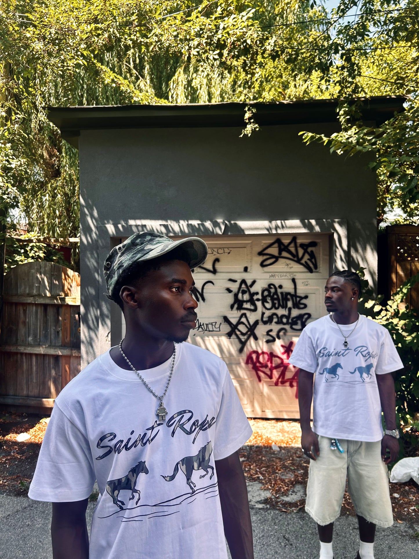 Camo charge tee-shirt